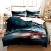 HSBZLH Fundas De Edredón Nórdico Transformers Impresión 3D Juegos Cama 3 Piezas Suave Ayuda A Dormir con 2 Fundas Almohada Y Cierre Cremallera