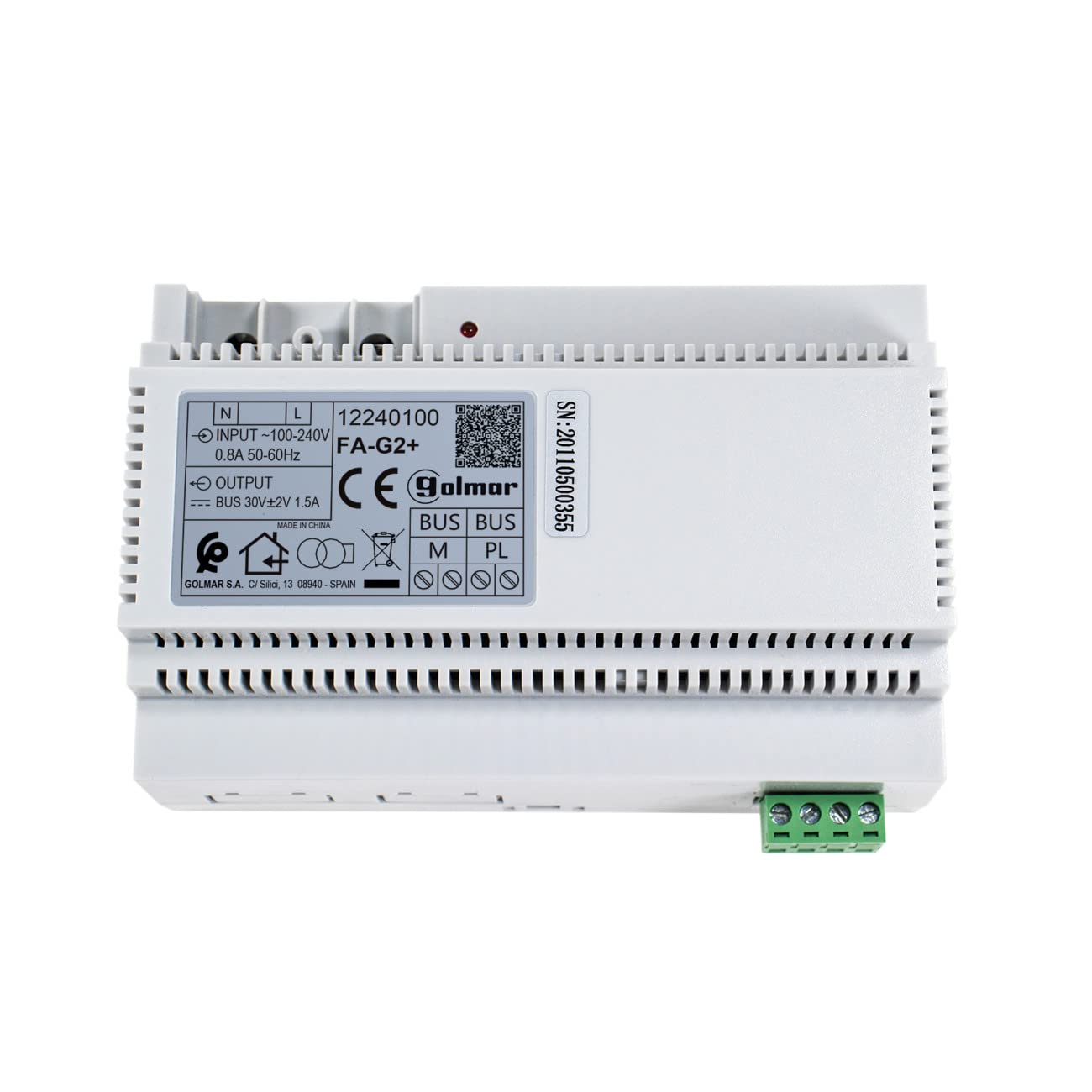 Alimentation pour bus 2 fils G2+ Bitron GFA/G2P