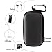 MP3 Player Case KINGTOP Durable Hard Shell Travel Carrying Case for MP3 MP4 Players,iPod Nano,iPod Shuffle,USB Cable,Earphones,Memory Cards,U Disk,Keys (Black)(4.13x2.36x0.62inch)