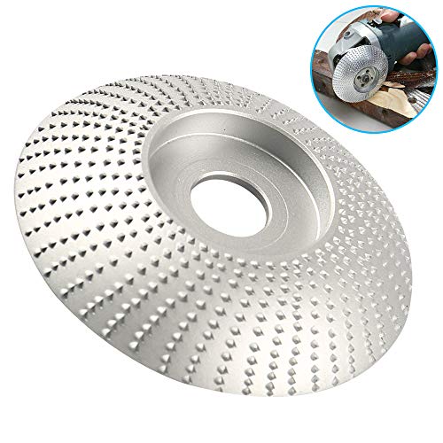 Utensile Rotante per Smerigliatrice Angolare,Lavorazione del legno Legno Mola Smerigliatrice Per smerigliatrice angolare Carburo di tungsteno Rivestimento Alesaggio Silever