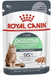 Ração Úmida Digestive Care Chunks in Gravy Para Gatos Adultos 85g Royal Canin