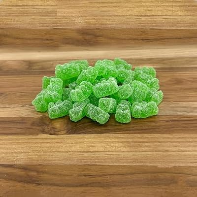 FirstChoiceCandy Fun Sour Gummy Bears (2 Pound (Pack of 1), Sour Tangy Green Apple)