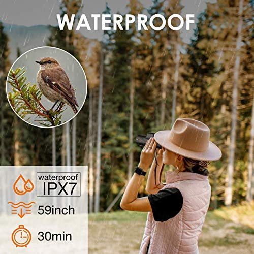 Monocular Telescope, 40X60 High Power HD Monocular with Smartphone Holder & Tripod - [Upgrade] Waterproof Monocular with Durable and Clear FMC BAK4 Prism Dual Focus for Bird Watching, Camping,Hiking - Thumbnail 7