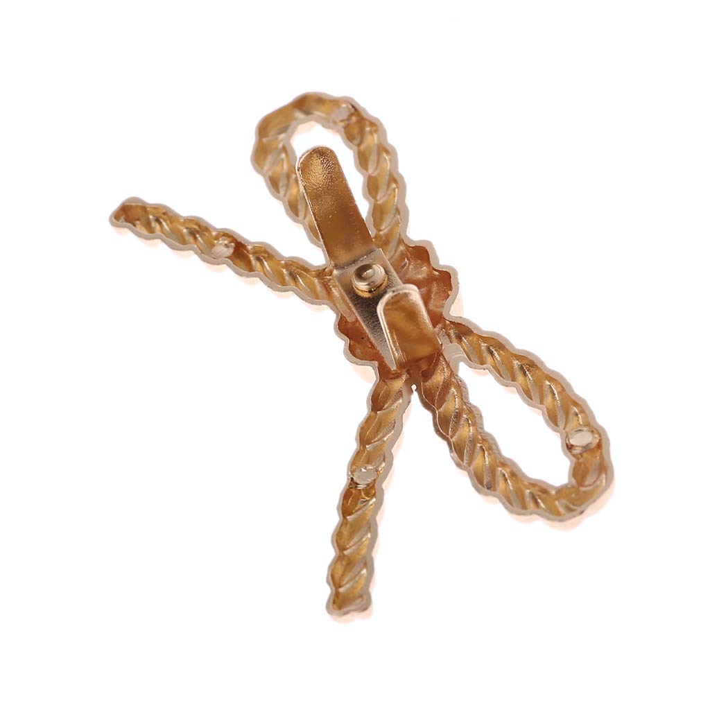 CARRYKT 1PC Metal Hardware Bowknot Shoes Bag Decoration Shoulder Bags Handbag Parts Accessories