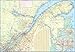 Quebec City & Gaspe Peninsula Travel Reference Map 1:10K/1:750K