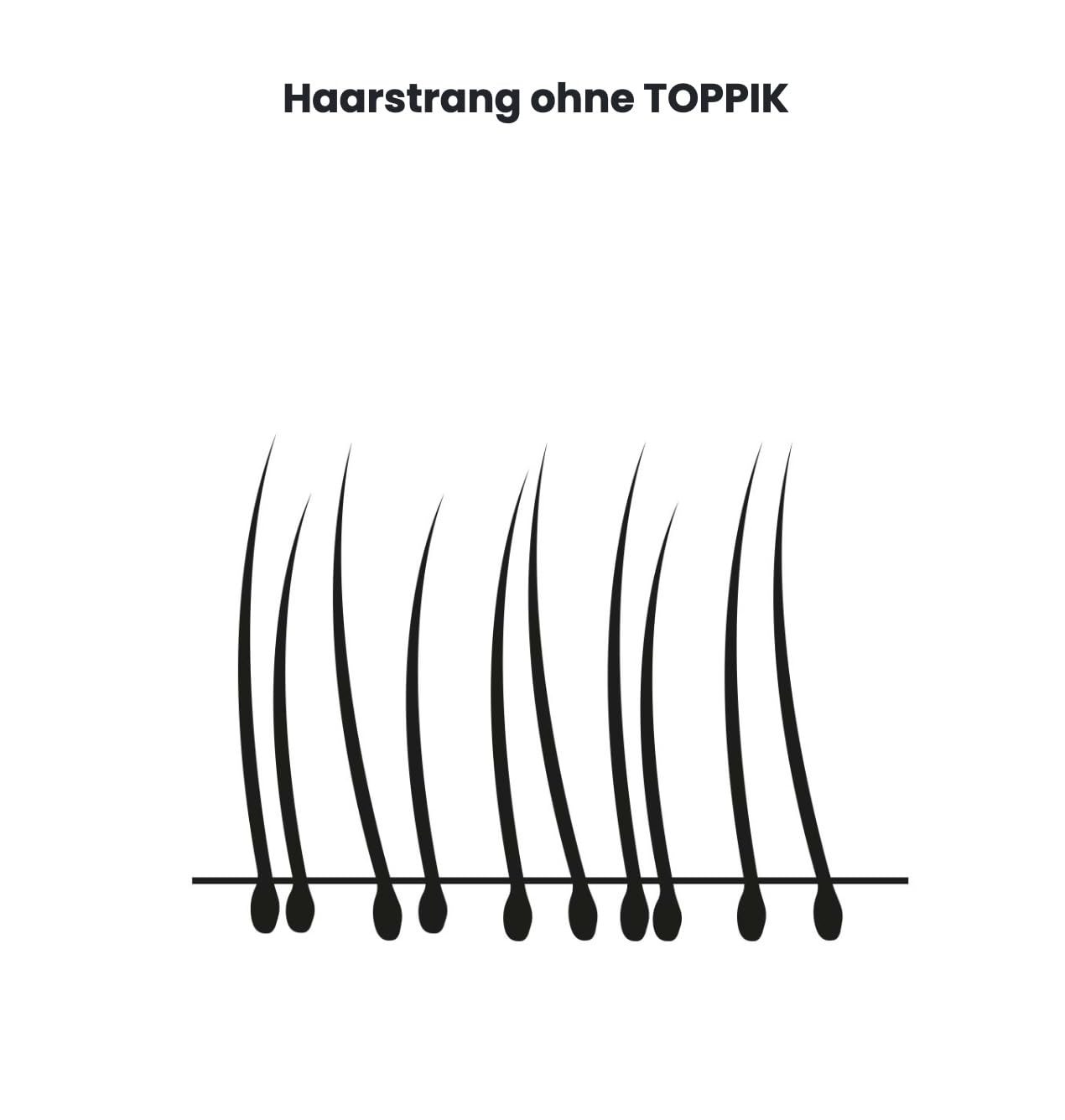 TOPPIK 55g Haarfasern Haarverdichter Streuhaar Schütthaar Dunkelbraun