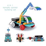 Remote Control Building Kits for Boy Gift - STEM Robot Kits for Boy Gifts RC Construction Set Build Robot Kit for Kids - Build Your Own Remote Control Car
