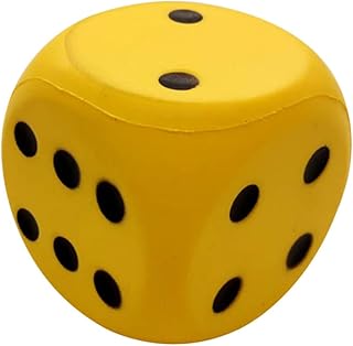 SAFIGLE Brinquedos De Descompressão Dados Lentos Brinquedo De Dados Brinquedo De Dados Para Relaxar Cubo De Rebote Lento Relaxe Brinquedo De Pressão