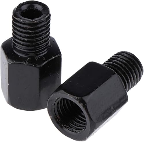 Miniatura 7 de Adaptadores de espejo de motocicleta o scooter - LH 0.394 in a RH 0.394 in roscado en el sentido de las agujas del reloj