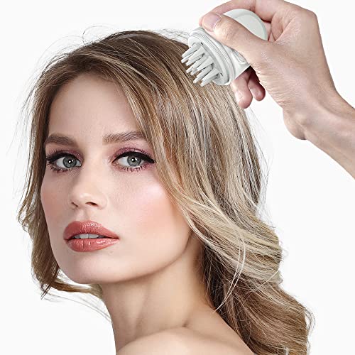 Smerphox Scalp Applicator, Oil Applicator Comb Scalp Massager For Hair Care And Treatment, Silicone Soft Scalp Head Fluid Brushes For Essential Oil, Help Hair Growth #TOP3
