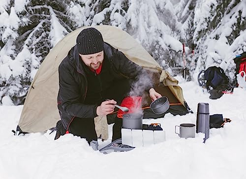 Stove Windscreen, 10 Plates Stove Windshield, Folding Aluminum Camping Burner Windshield, Lightweight Compact Folding Camp Stove Windscreen With Drawstring Bag, For Camping, Butane Stoves(10 Plates) #TOP6