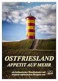Ostfriesland - Appetit für mehr / Birthday Calendar (Wall Calendar 2026 DIN A2 High), CALVENDO Monthly Calendar: A Culinary Wall Calendar with East Frisian Recipes