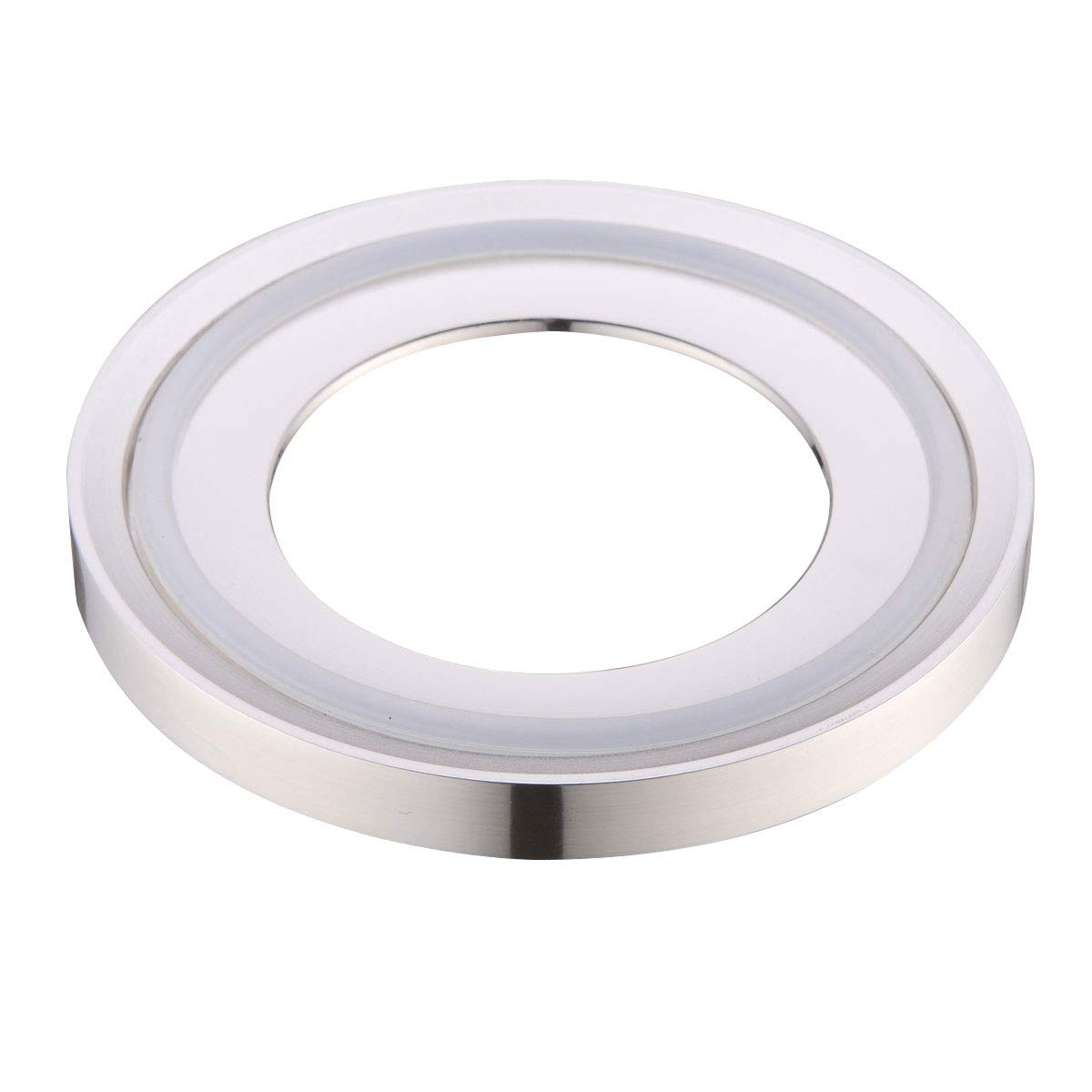 BESTILL Solid Brass Bathroom Vessel Sink Mounting Ring, Polished Chrome