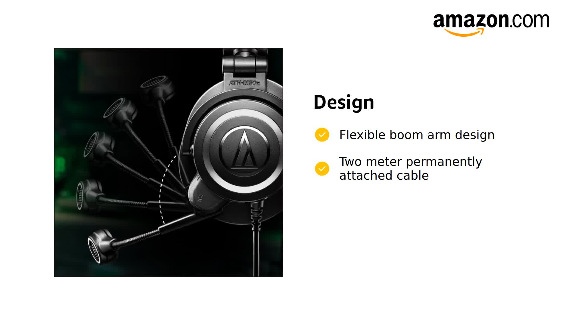 Amazon.com: Audio-Technica ATH-M50xSTS-USB StreamSet Streaming