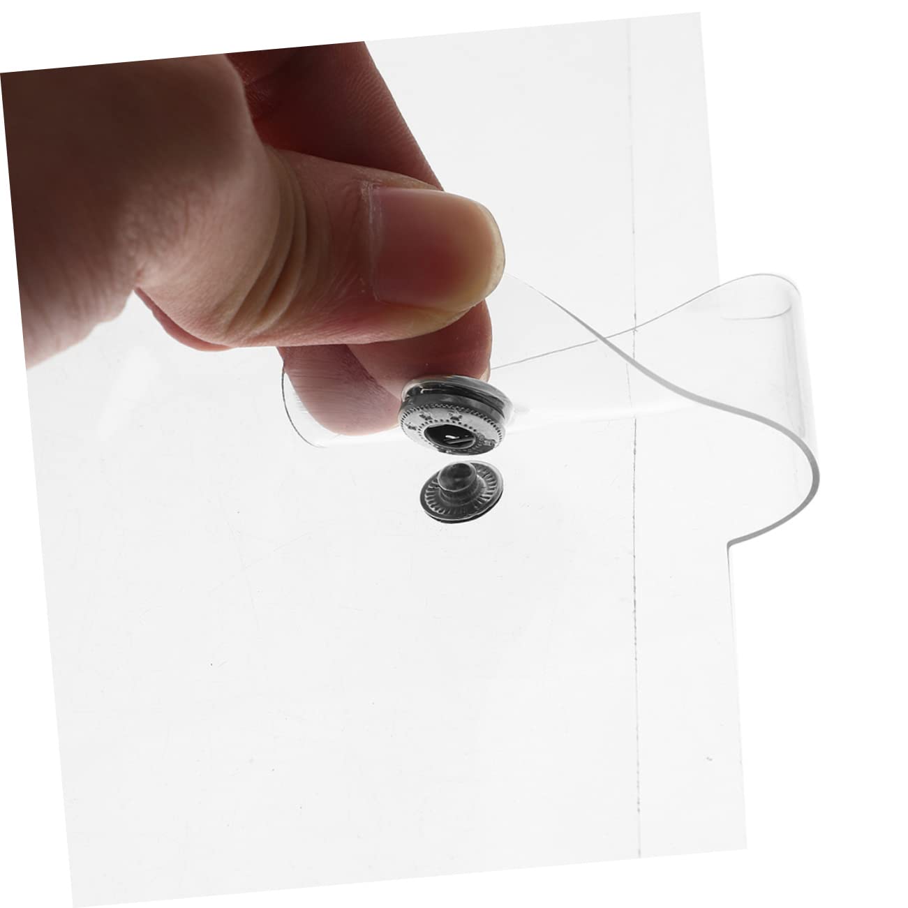 3 Stück Transparenter Ring Ordner Teiliges Robuster Dokumentenordner mit Kreativer Klappmechanik Vielseitiger Papierorganizer für Büro und Wichtige Akten Leicht und Tragbar