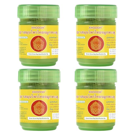 4 Stück Aromadose Compound Thai-Kräuter-Inhalator