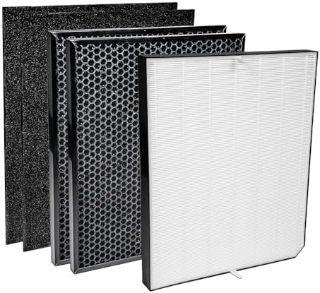 AIRDOCTOR AD2000 Genuine Filter Replacement - One Year Combo Pack Includes: One (1) UltraHEPA & Two (2) Carbon/Gas Trap/VOC & Pre-Filters - Thumbnail 4