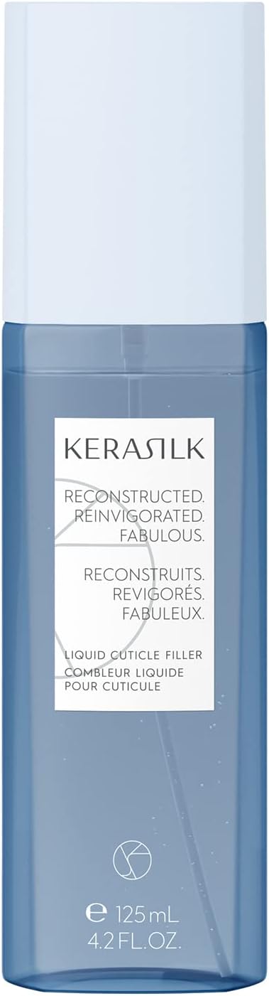 Liquid Cuticle Filler | Heat-Activated | Provides Long Lasting Hair Cuticle Protection | Rebuilds & Optimizes Hair Surface | With Heat Protection | For Stronger & Smoother Hair | 125ml