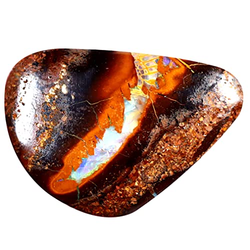 Opale rocheuse Koroit d'Australie de 8,44 ct, gemme naturelle multicolore en vrac