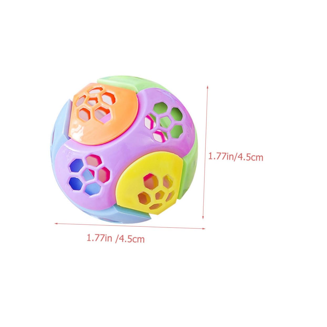 CIYODO 25pcs Toys Ball for Boys and Girls Building Toys for Toddlers Plastic Balls for Boys and Girls Random