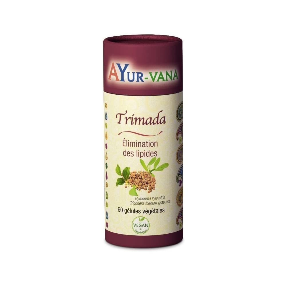 Trimada AYur-vana - 60 gélules - Elimination des lipides | Élimination des lipides
