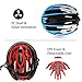 Bike Helmet, Basecamp Bicycle Helmet with Rear Light & Detachable Magnetic Goggles Lightweight Cycling Helmet Adjustable for Adult Men Women Mountain & Road (BC-069)