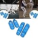 Tdoutop Elastic Kick Pads for Kids Arts, Blue, M