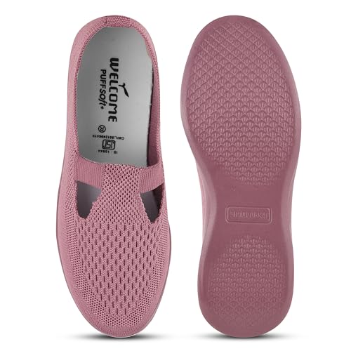 Image of Welcome Women's Casual, Running, Walking, Loafers, Sneakers, Sports Shoes, Memory Foam, W-KNIT-27