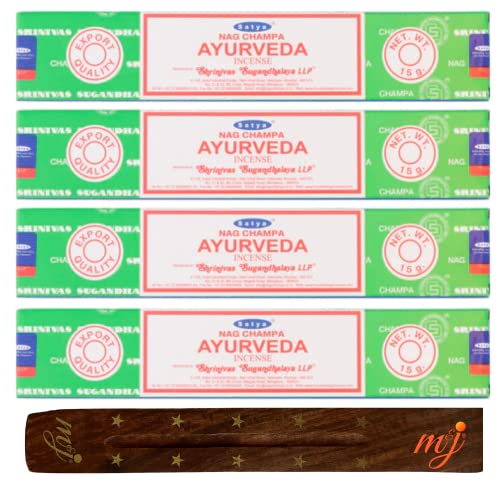 Original Satya Nag Champa Ayurveda Incense Sticks