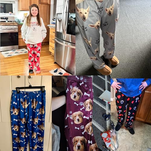 Personalized Pajamas Pants For Men Custom Pajama Pants Pajama Funny Pj Pants With Photo Pet Face2