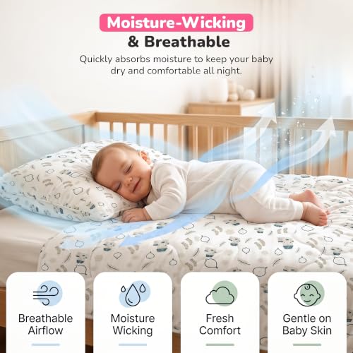 Image of BAYBEE Baby Blanket for Newborns with Pillow, Patented Cooling Technology, Ultra-Soft & Breathable Comforter for Infants, Baby Gift for Girls & Boys (Dream Home)