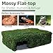 Hollima Mossy Cave Hide for Reptiles, Lizard Moss Hideout with Safe Shelter, Snake Cave Hut for Themed Terrarium Ideal for Gecko Hamster Snake to Rest & Hide