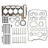JAVOUKA Engine Head Gasket Set with Bolts + Engine Intake & Exhaust Valve Kit Fits for Mini Cooper R56 S 2007-2010 OE#11347587470 9815416 ES72451 20606049609 HBK827 1134754718