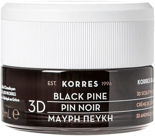 Black Pine Creme Facial Noturno Antirugas 40ml, Korres