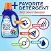 Febreze Laundry Detergent Additive, Original Strength In Wash Odor Eliminator, Designed to Remove Odors in a Single Wash Caused by Sweat, Food, Smoke, Fresh Scent, 50 fl oz (2 Pack)