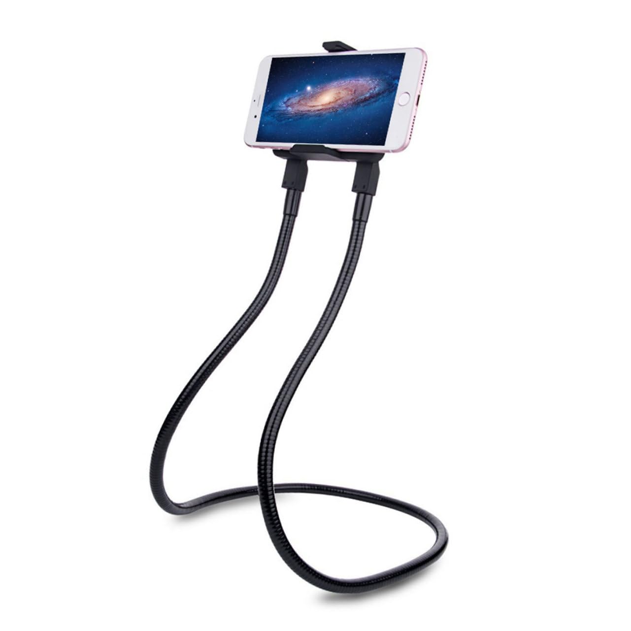 LABRIMP Supporto Smartphone Braccio Per Uso Domestico e Ufficio Compatibile Con Tablet e Smartphone Da Base Robusta e Stabile Per Guardare Film e Lavorare