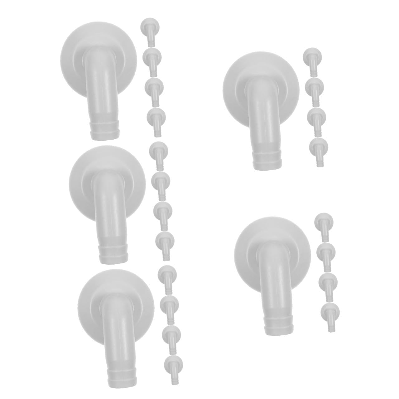 Gadpiparty 25pezzi Connettori Per Scarico Condizionatore Gomiti Per Facili Installare Accessori Per Impianti Condizionamento