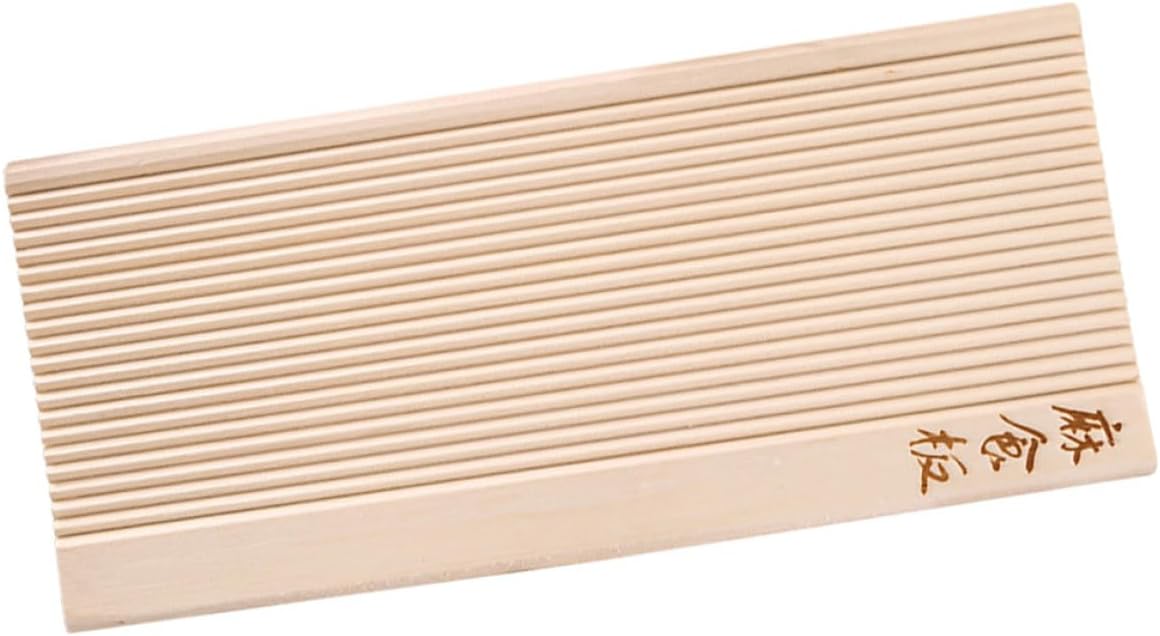Wooden Pasta Making Board Tool for Homemade Gnocchi and Ribbon Pasta Kitchen Mold Suitable for Authentic
