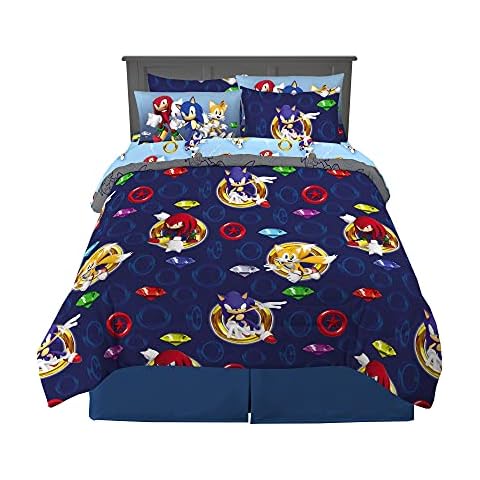 Franco Sonic The Hedgehog Bedding Set Cover