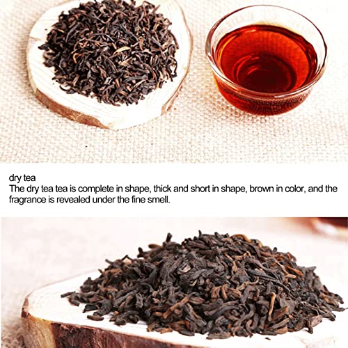 Pu erh Tea, 60g Yunnan Grande Folha Raça Pu erh Chá Maduro, Sabor Confortável e Leve, Sabor Mellow T