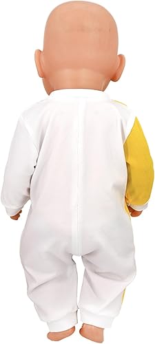 Miniatura 4 de AISITE Ropa de muñeca para muñecas de 16 pulgadas  1 conjunto de ropa de muñeca vivo para muñecas Reborn de 14 a 16 pulgadas