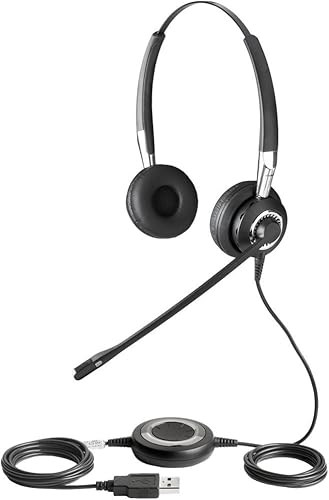 Miniatura 2 de Jabra BIZ 2400 USB MS Duo Lync Auriculares con cable optimizado para softphone y teléfono móvil