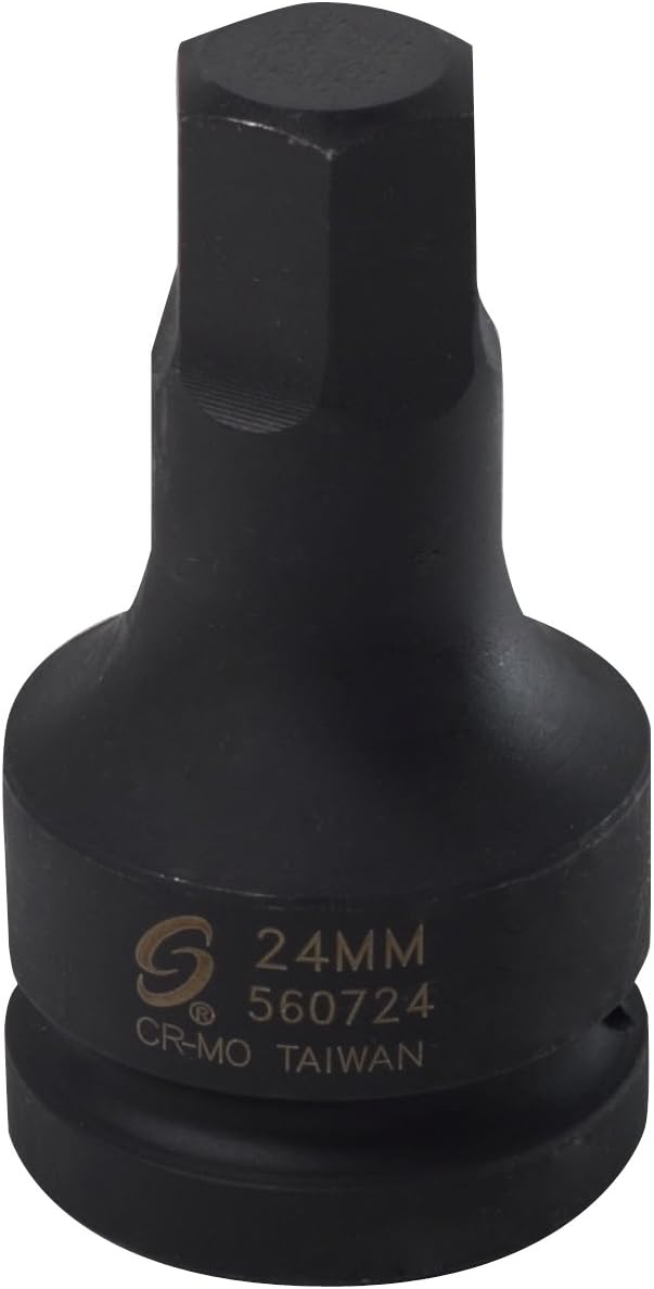 Sunex Tools - 1 IN. DRIVE 24 MM HEX DRIVE IMPACT SO