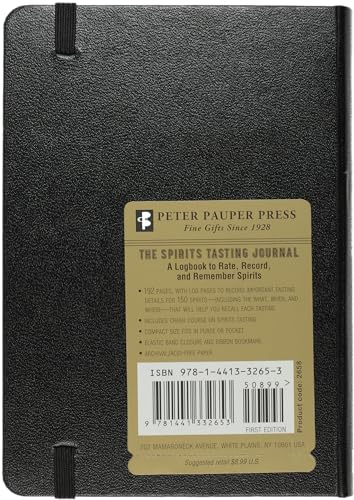 Image of Spirits Tasting Journal: A Logbook to Rate, Record, and Remember Spirits