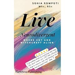Live Neurodivergent Audiolibro Por Sonia Rompoti arte de portada