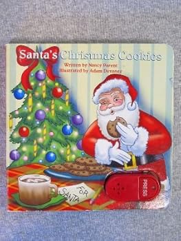 Hardcover Santa's Christmas Cookies Book