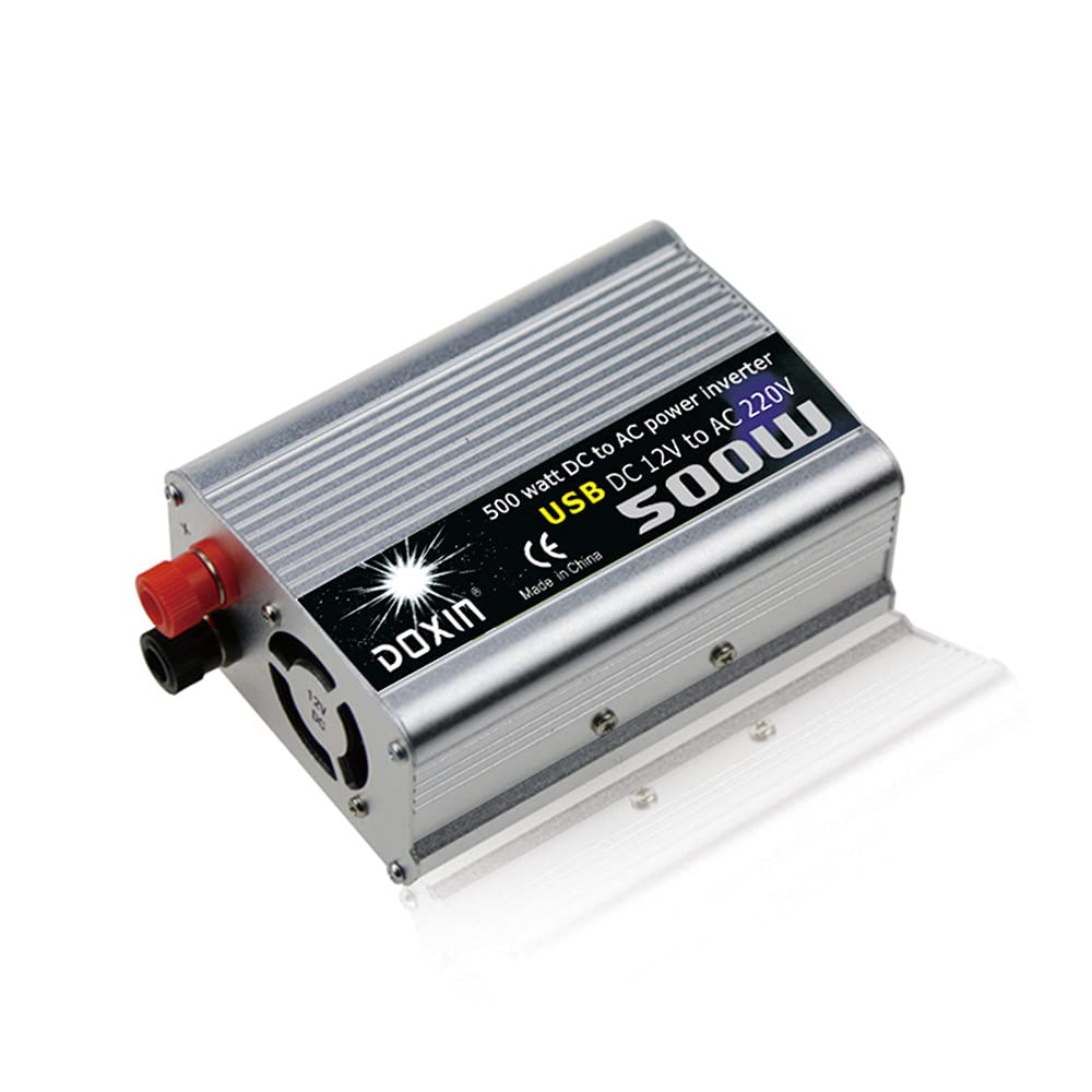 Inverter 12v 220v,Power Inverter Inverter per auto da 500W noi B Convertitore di potenza Carica inversa a casa