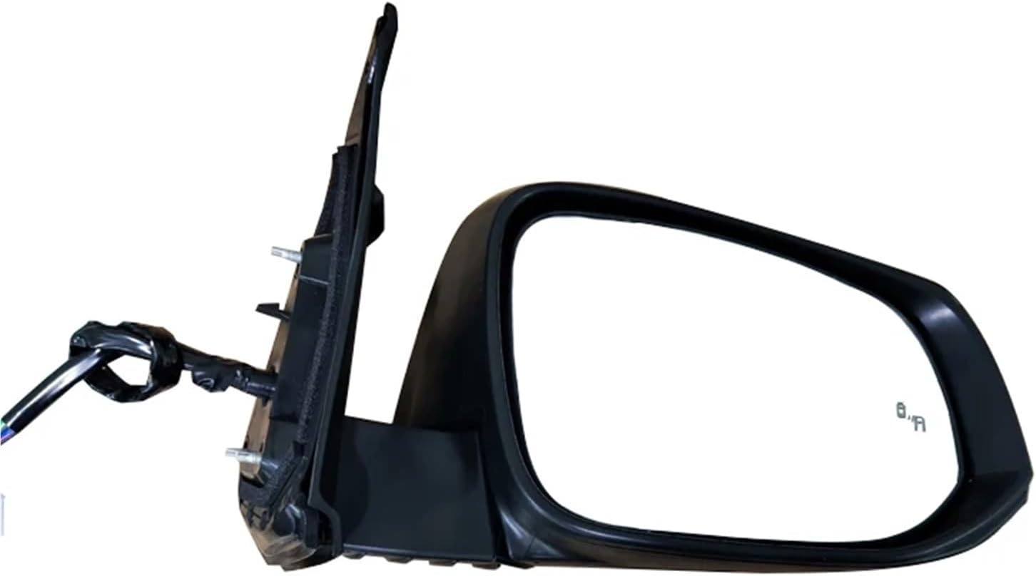 Car Rearview Mirror Assembly Compatible With Toyota Tacoma 2016-2023 Auto Mirrors Lens Blind Spot Electrical Turn Signal Accessories Assy(7 Wire White Only Right)