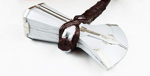 Miniatura 3 de Otakumod - Réplica mítica de martillo y hacha – martillo de espuma y hacha para cosplay, Halloween, fiestas y regalos