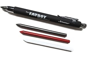 FastCap Fatboy Mechanical Pencil with Eraser & Clip - Perfect for Architecture...